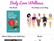 Tablet Screenshot of bodylovewellness.com